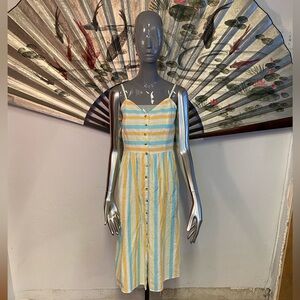 Earth Angel Striped Sundress, XS